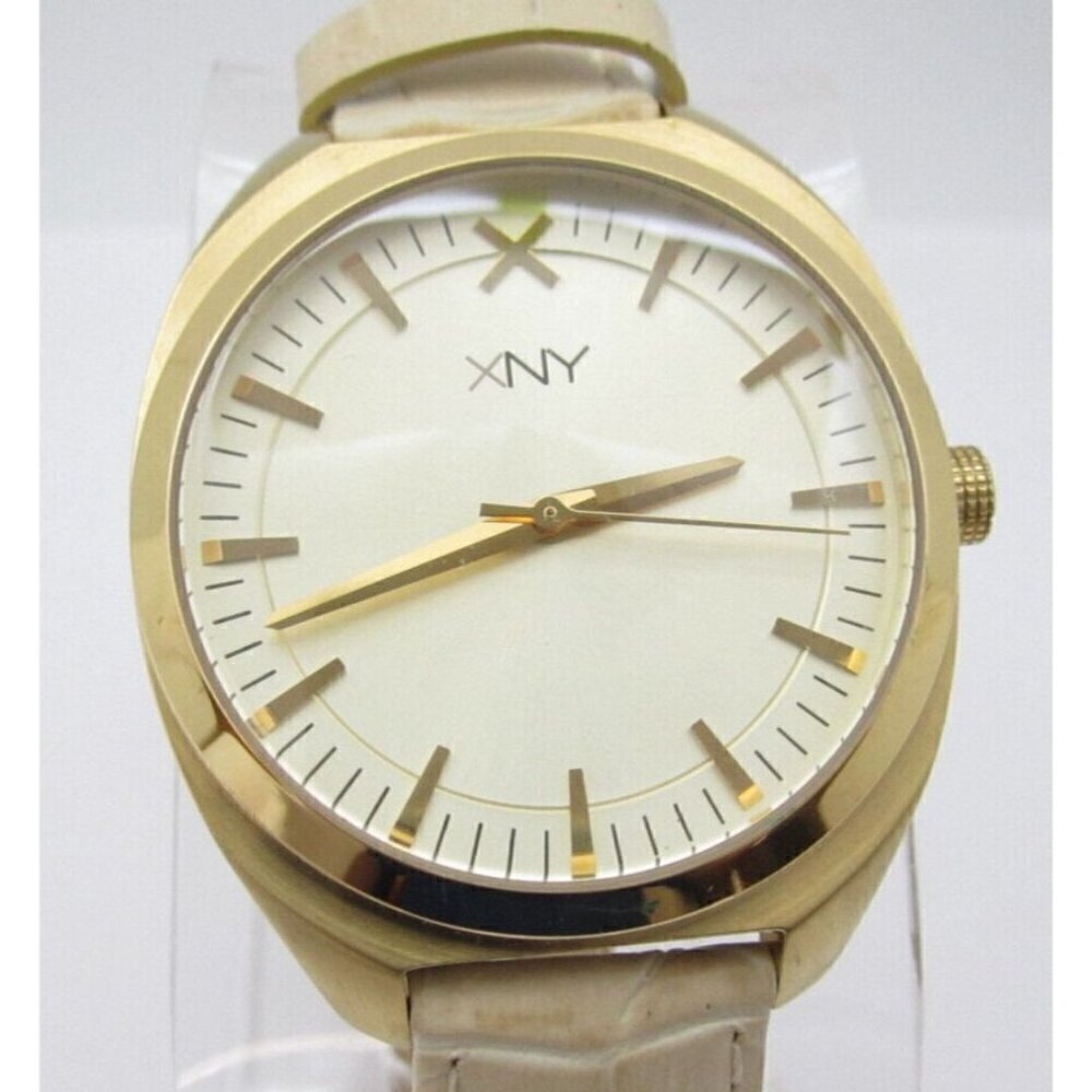 Women XNY Quartz WR Analog 36mm Dial Round Watch (G686) "New Battery"